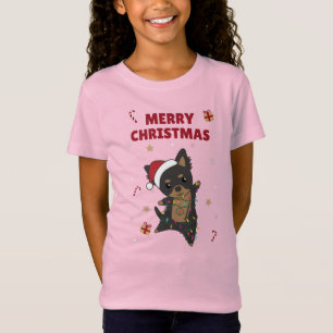 Chiwawa Christmas Dog Winter Animals Dogs T-Shirt