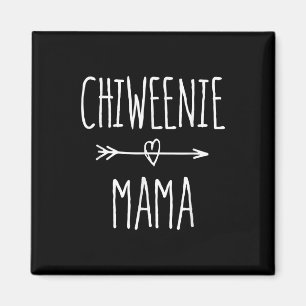 chiweenie mama chihuahua mum gift magnet