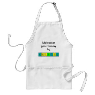 Chiyoko periodic table name apron