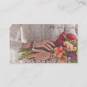 Chloe and isabel Business card