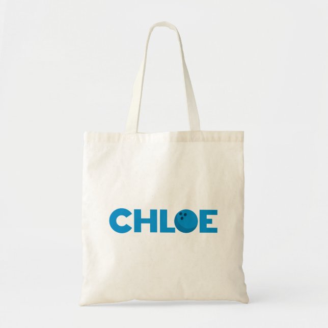 Chloe bowling tote bag (Front)