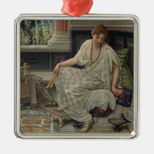 Chloe (by Edward Poynter) Metal Tree Decoration