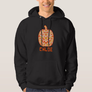 Chloe Halloween Sugar Skull Design Hoodie