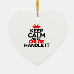 CHLOE HANDLE IT CERAMIC TREE DECORATION