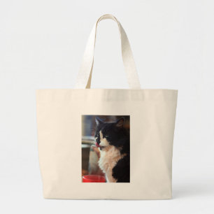 Chloe Licks Large Tote Bag