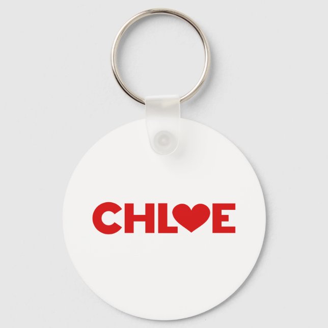 Chloe Love Key Ring (Front)