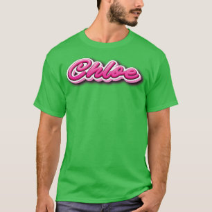 Chloe My Name Is Chloe Pink T-Shirt