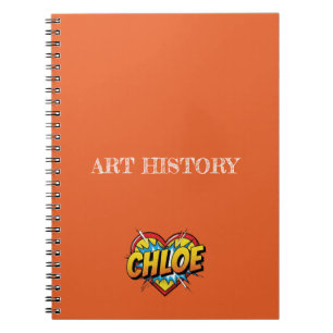Chloe Orange Notebook