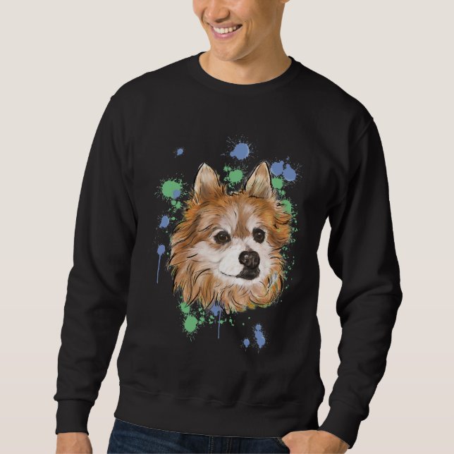Chloe The Pomeranian Sweatshirt (Front)