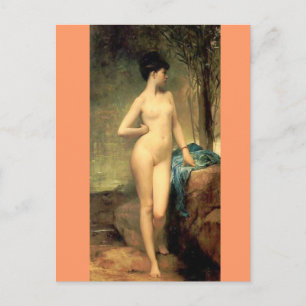 Chloe - Vintage Art - famous Paintings - Lefebvr Postcard