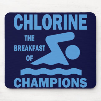 Chlorine The Breakfast of Champions Mouse Pad