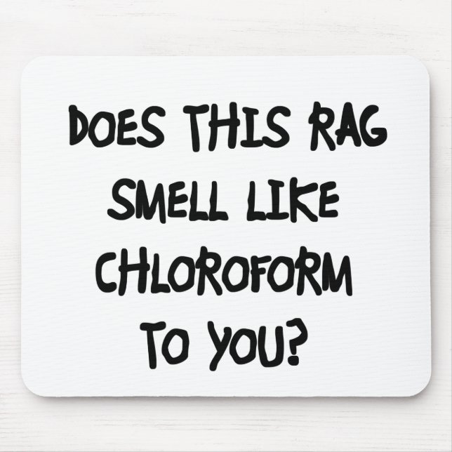 Chloroform Mouse Pad (Front)