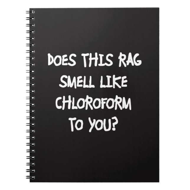Chloroform Notebook (Front)