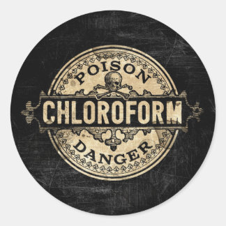 Chloroform Vintage Style Poison Label