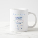 Cho Ku Rei Symbol Reiki Energy Healing Large Coffee Mug<br><div class="desc">Cho Ku Rei symbol, a Reiki symbol of great power and protection. "Just for today: I won't be angry, I won't worry, I'll be grateful, I'll perform my work honestly, and I'll be kind to every living thing, " it says. This is the ideal enhancement for your Reiki treatment space....</div>