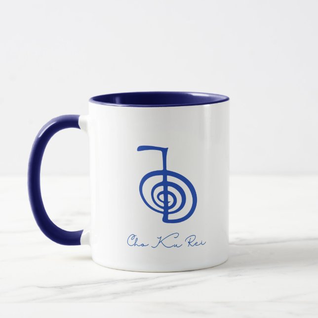 Cho Ku Rei Symbol Reiki Energy Healing Mug (Left)