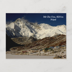 Cho Oyu and Gokyo Postcard