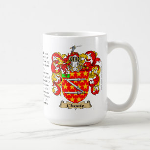 Choate, the Origin, the Meaning and the Crest Coffee Mug