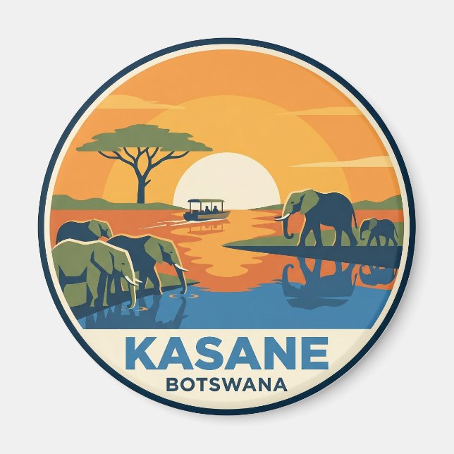 Chobe National Park Botswana Magnet (Front)