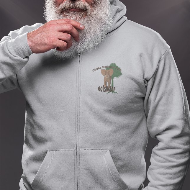 Chobe National Park Elephant Hoodie (Creator Uploaded)