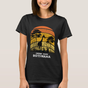 Chobe Park, Botswana Safari National Park Game Res T-Shirt