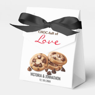 Choc-Full Of Love Cookie Wedding Favour Box