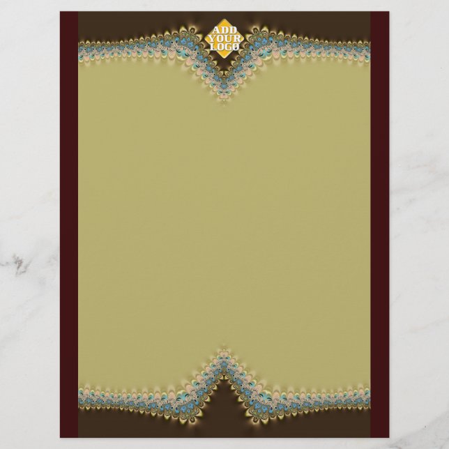 Choc Laces with logo/photo Letterhead (Front)