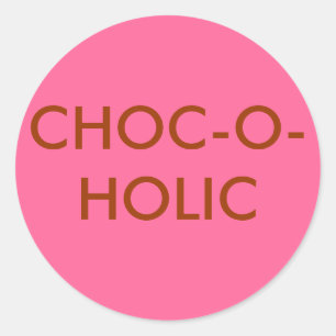 CHOC-O-HOLIC sticker