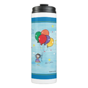 CHOCArt for Kids - Girl with Balloon Thermal Tumbler