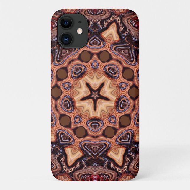 ChocChip Mandala iPhone 4 Case-Mate ID™ Case (Back)