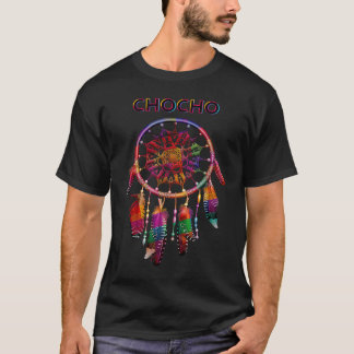 Chocho Native Mexican Indian Colourful Dreamcatche T-Shirt