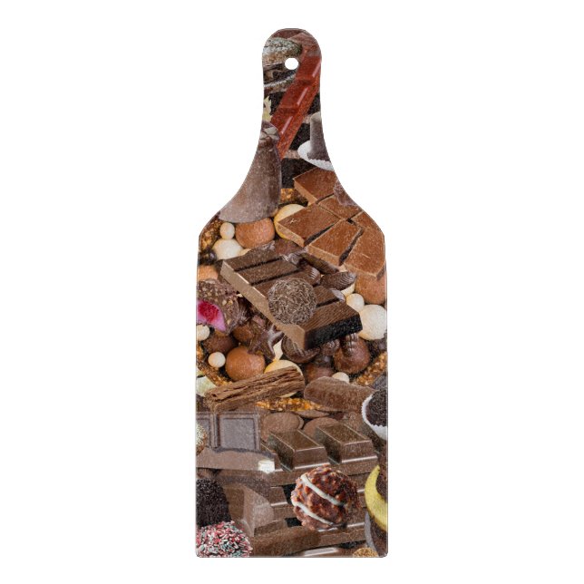 Chockablock chocs cutting board (Front)