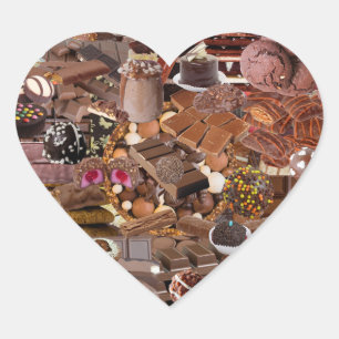 Chockablock chocs heart sticker