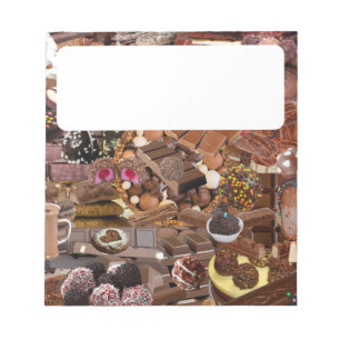 Chockablock chocs notepad