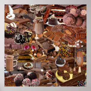 Chockablock chocs poster