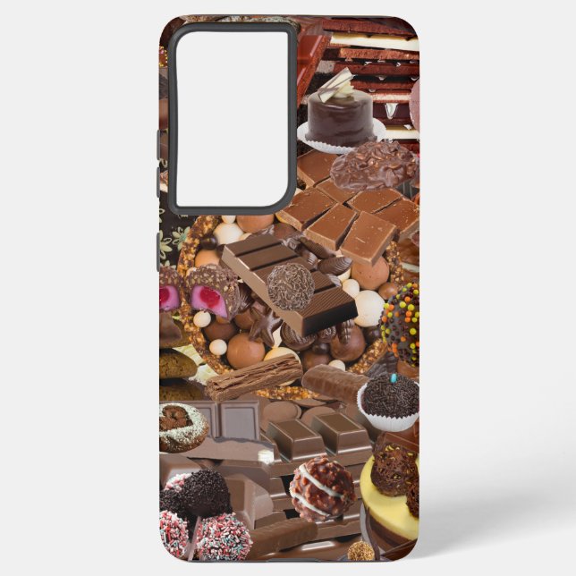 Chockablock chocs samsung galaxy s21 ultra case (Back)