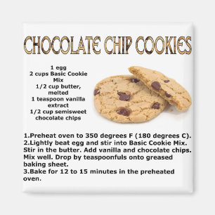 Chocloate Chip Cookies Magnet