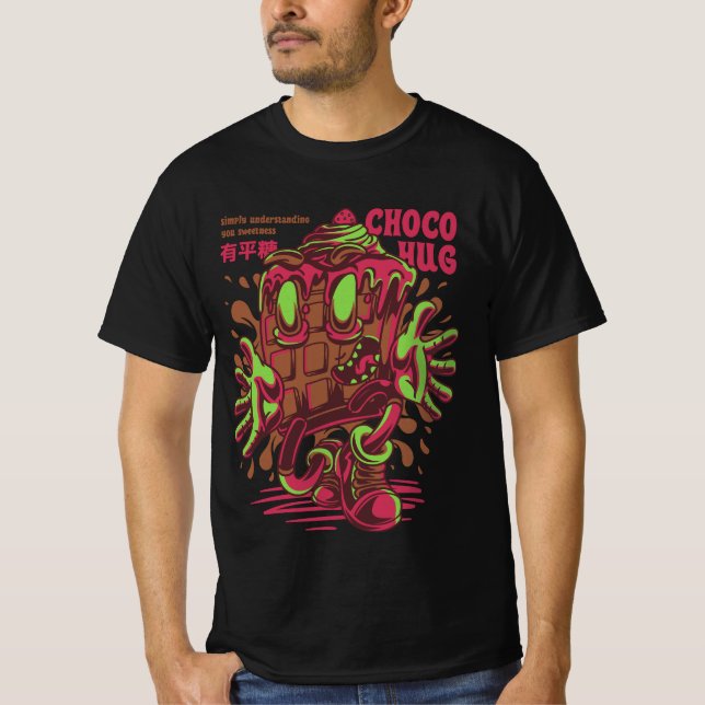 Choco Hug Graphic T-Shirt (Front)