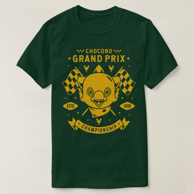 Chocobo Grand Prix T-Shirt (Design Front)