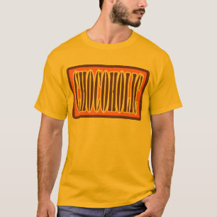 Chocoholic, Candy Bar Wrapper Style T-Shirt