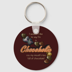 Chocoholic Key Ring