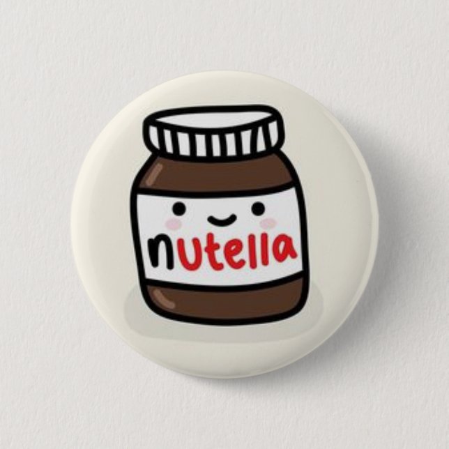 chocolat 6 cm round badge (Front)