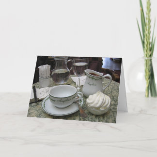 Chocolat Chaud Paris Card