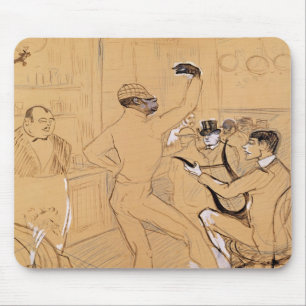 Chocolat Dancing, 1896 Mouse Pad