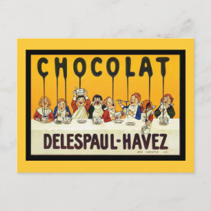 Chocolat Delespaul Havez Postcard