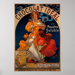 Chocolat Ideal Vintage PosterEurope Poster