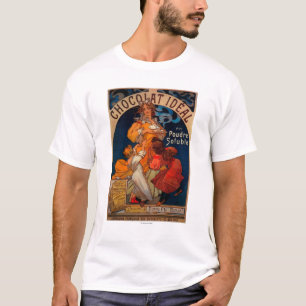 Chocolat Ideal Vintage PosterEurope T-Shirt