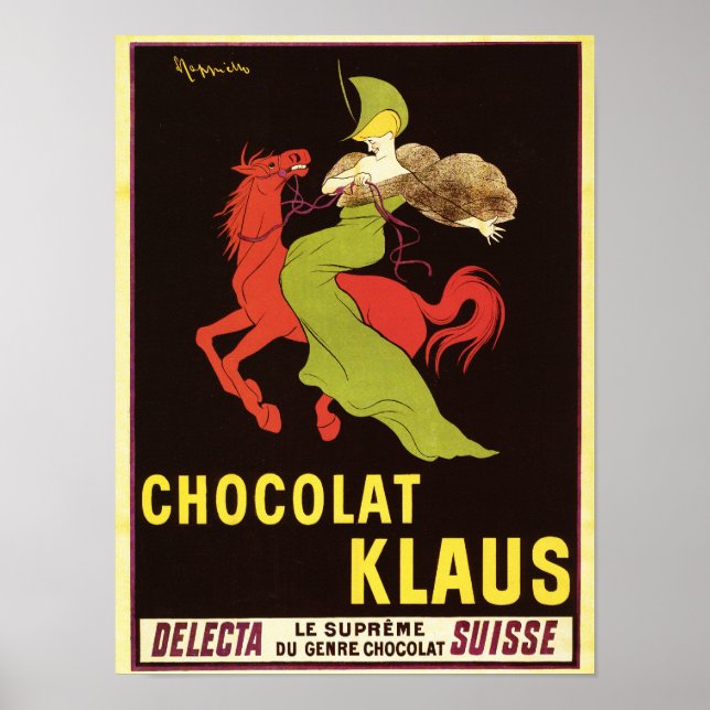 Chocolat Klaus Advertisement Poster (Front)