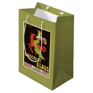 Chocolat Klaus Advertisement Poster Medium Gift Bag