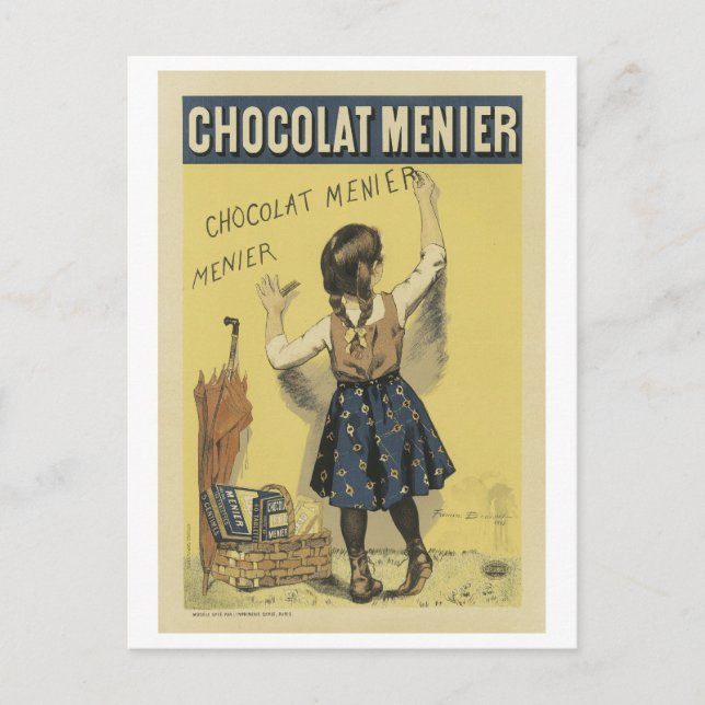 Chocolat Menier Postcard (Front)